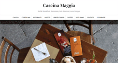 Desktop Screenshot of cascinamaggia.it