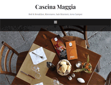 Tablet Screenshot of cascinamaggia.it